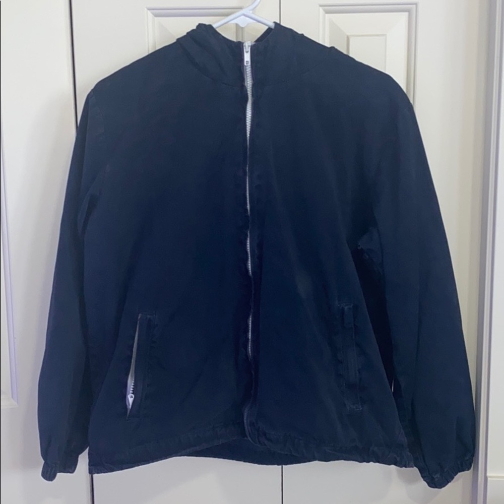 Navy Blue John Galt Full Zip Up Jacket